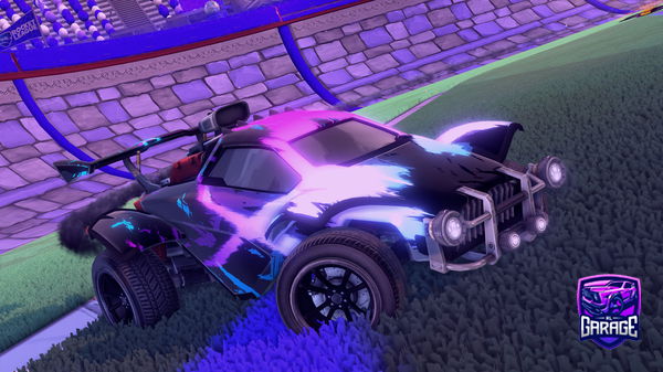 A Rocket League car design from Aidopotato222