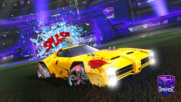 A Rocket League car design from WinnieRouston