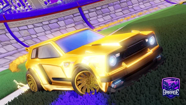 A Rocket League car design from godlyyamo