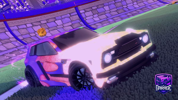 A Rocket League car design from Pl4yer1