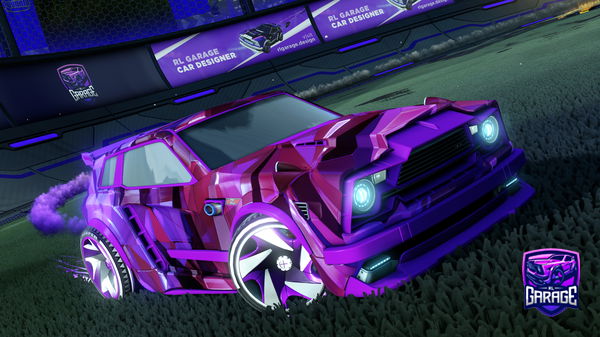 A Rocket League car design from allyroad