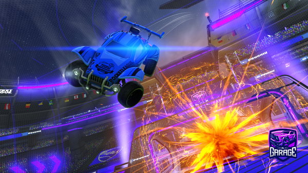 A Rocket League car design from ItsBooh