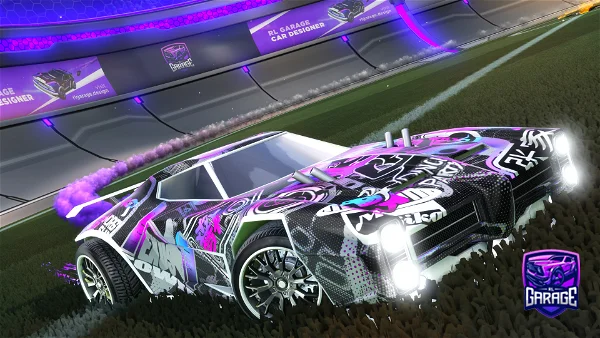 A Rocket League car design from Thicc_dadddy_boi