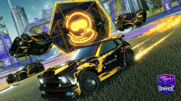 A Rocket League car design from SSGSheldon