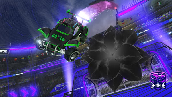 A Rocket League car design from Snaxxeris