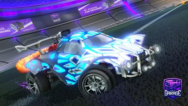 A Rocket League car design from Letsgo12