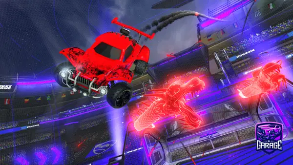 A Rocket League car design from itsMKR
