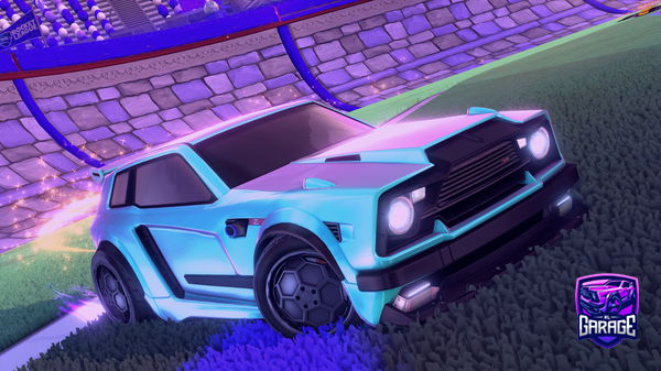 A Rocket League car design from babage21