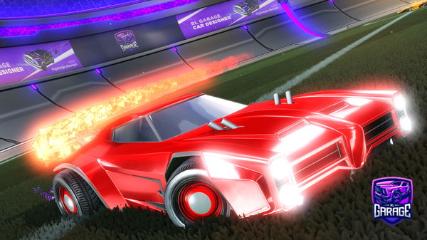 A Rocket League car design from footy988