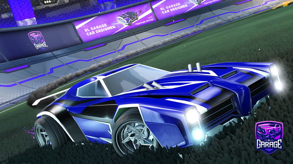 A Rocket League car design from THEB33RMAN8086