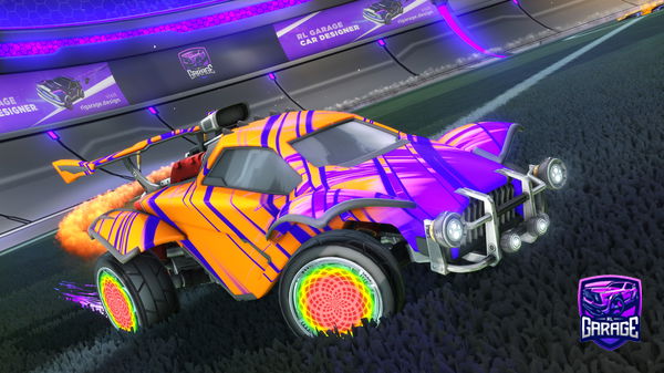 A Rocket League car design from SavDude211