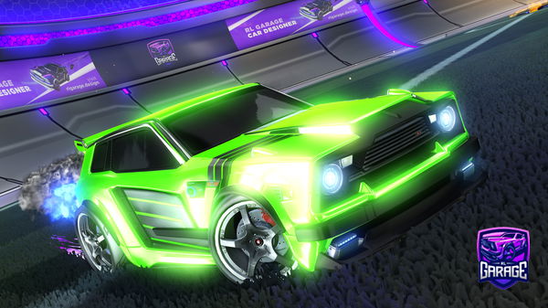 A Rocket League car design from NotFarhad