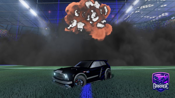 A Rocket League car design from Spark_GamerX