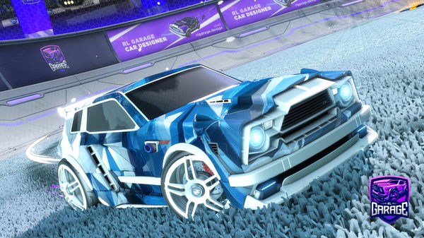 A Rocket League car design from kStormk