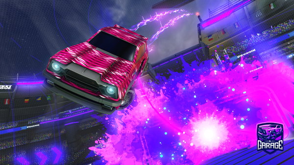 A Rocket League car design from Wolfgodspack12