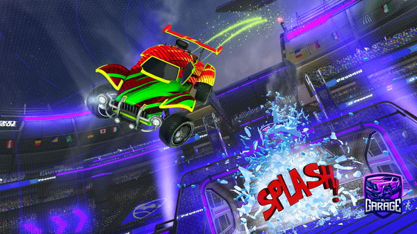 A Rocket League car design from Stiopeee33