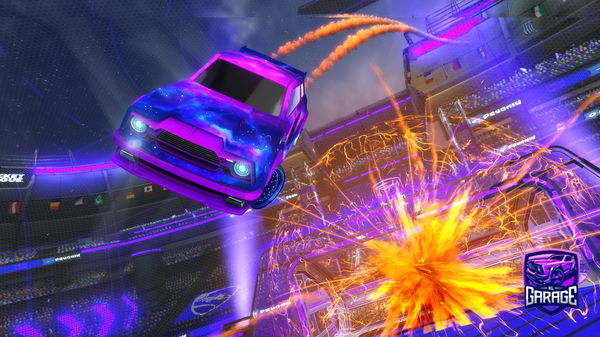 A Rocket League car design from Carburator2881