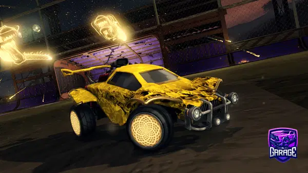 A Rocket League car design from ABLAZINEASED