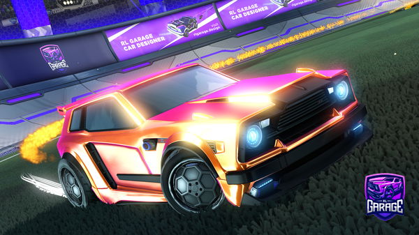 A Rocket League car design from Cosmic_Spurs