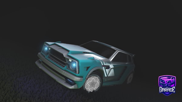 A Rocket League car design from Cvjk