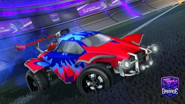 A Rocket League car design from MarcelRl24