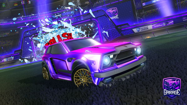 A Rocket League car design from Louski