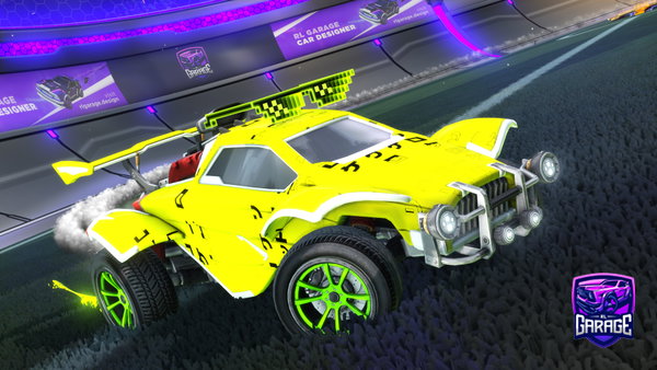 A Rocket League car design from RLdrako20000