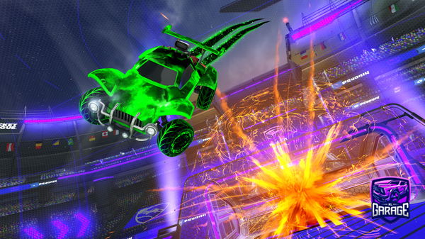 A Rocket League car design from Nono445