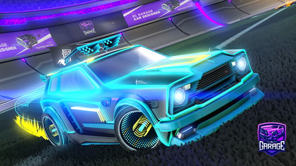 A Rocket League car design from C0SMIXITY