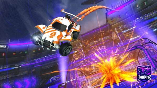 A Rocket League car design from maxingrand