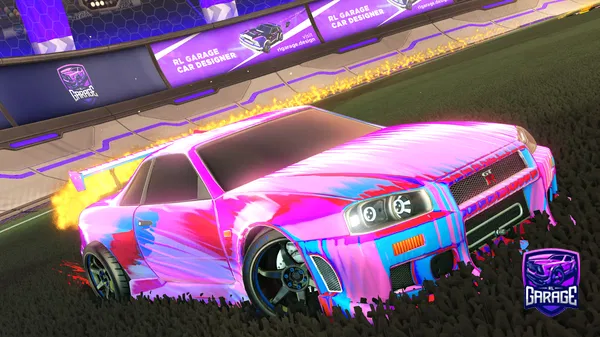 A Rocket League car design from NiceBasilisk1141