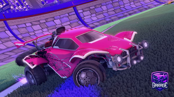 A Rocket League car design from aberaham