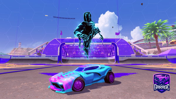 A Rocket League car design from V0YD