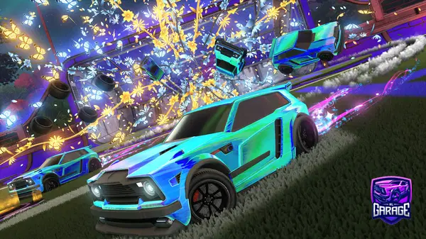 A Rocket League car design from 1llu5i0nz