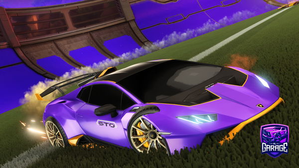 A Rocket League car design from McLarenpro
