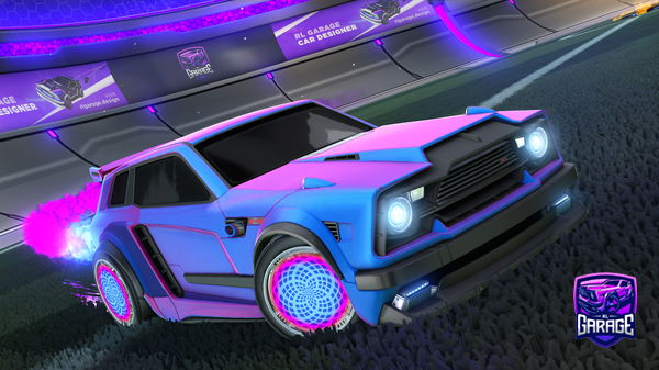 A Rocket League car design from MBGgoater