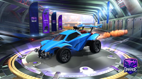 A Rocket League car design from latest89