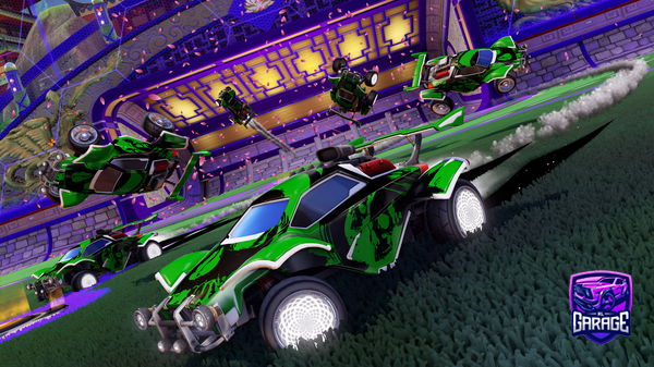 A Rocket League car design from Blendinggs-