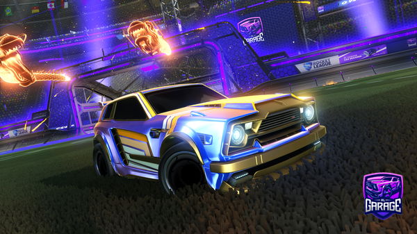 A Rocket League car design from fredeler1