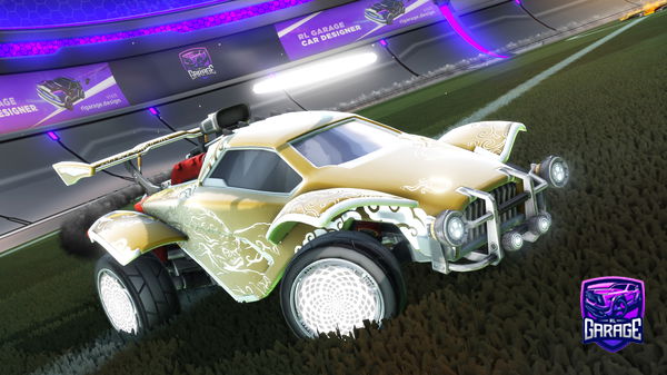 A Rocket League car design from Draino2110