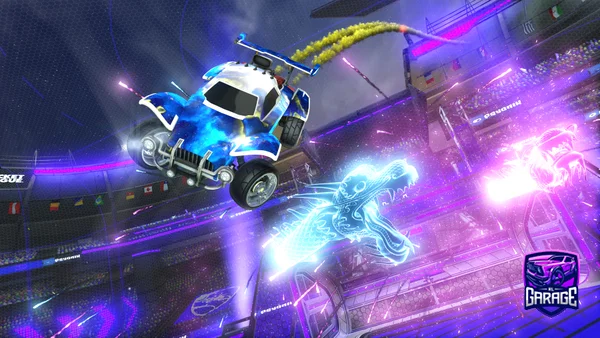 A Rocket League car design from MURYEL