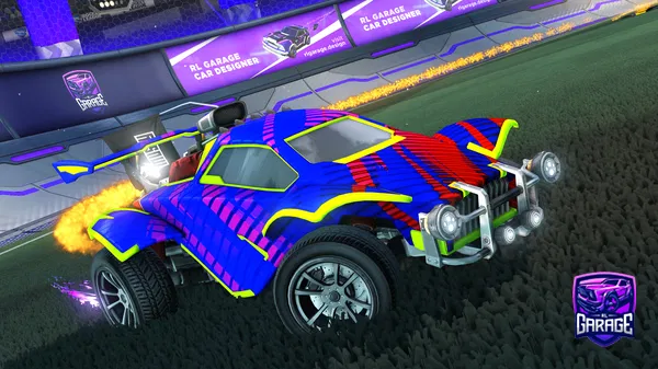 A Rocket League car design from deeznutssuccc