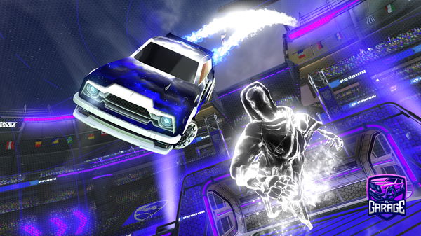 A Rocket League car design from Kaede_Nyuu