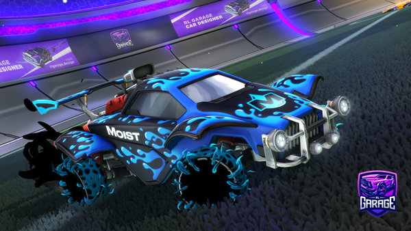 A Rocket League car design from ZombiesPreacher