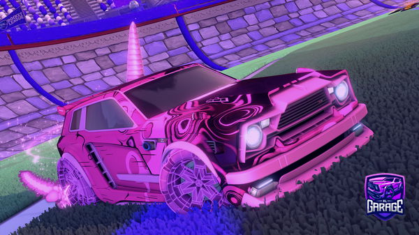 A Rocket League car design from temp-269227