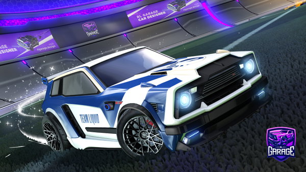 A Rocket League car design from JASONGAMERMOD