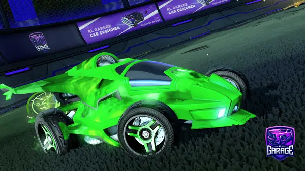 A Rocket League car design from cuTTerflank