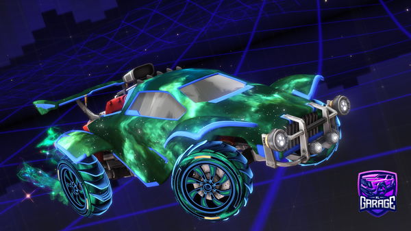 A Rocket League car design from BINBOO132