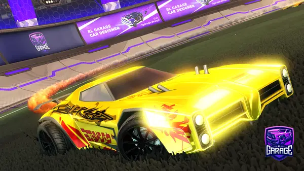 A Rocket League car design from GuardianSC176