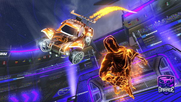 A Rocket League car design from JST_Ducky